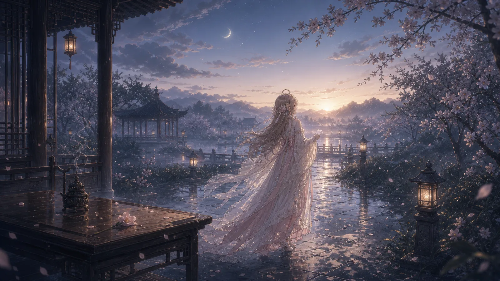 暮春花 · 人间无案